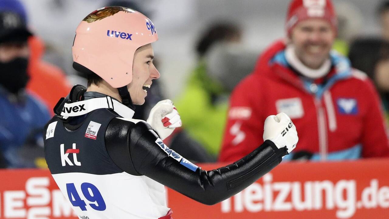 Achter Weltcupsieg für Stefan Kraft. 