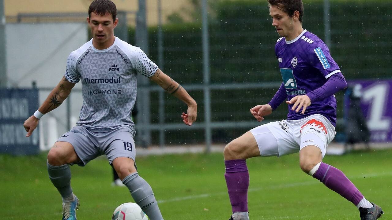 Maurice Entleitner (links) verlässt die Regionalliga West. 