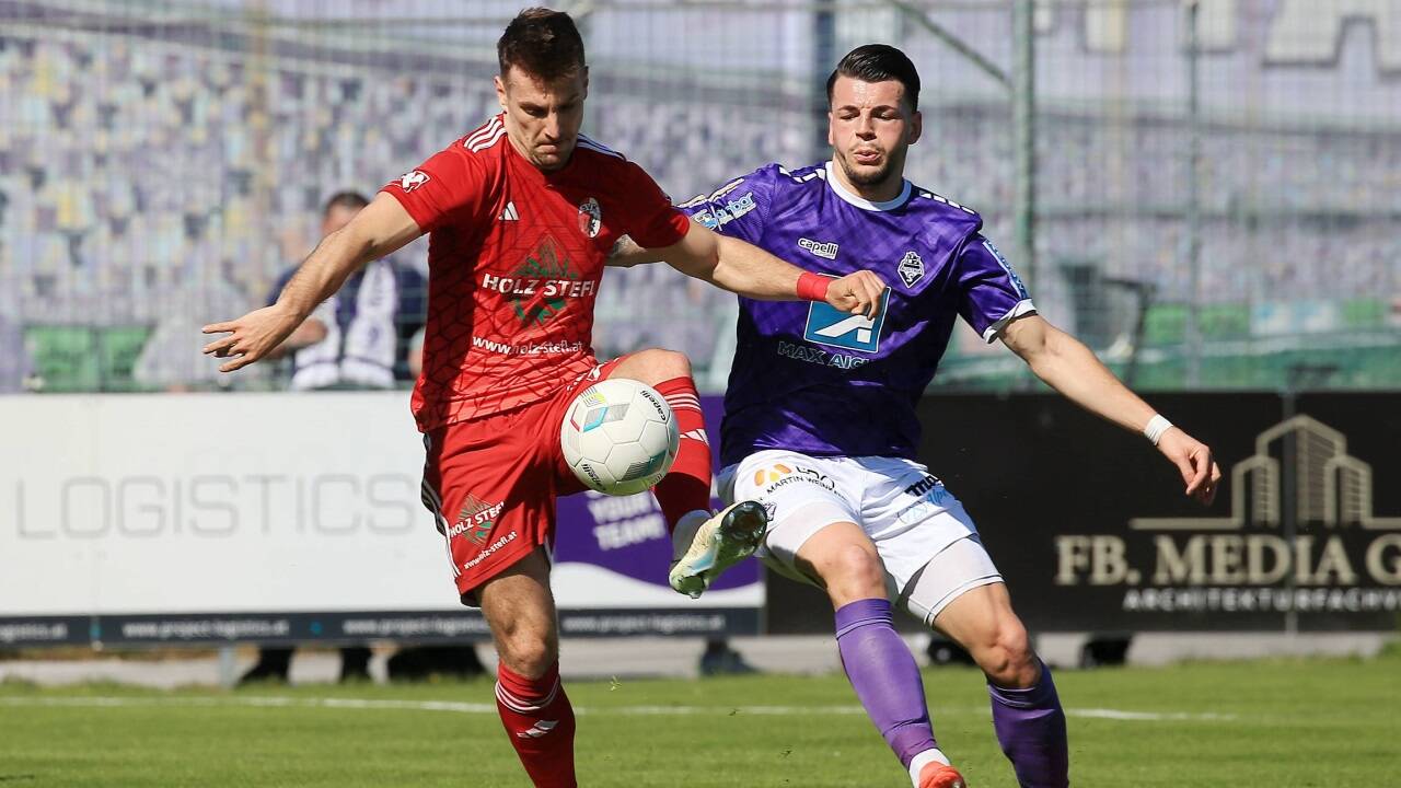 Torjäger Marco Hödl (l.) hatte mit zwei Toren maßgeblichen Anteil am Kuchler Heimsieg. 