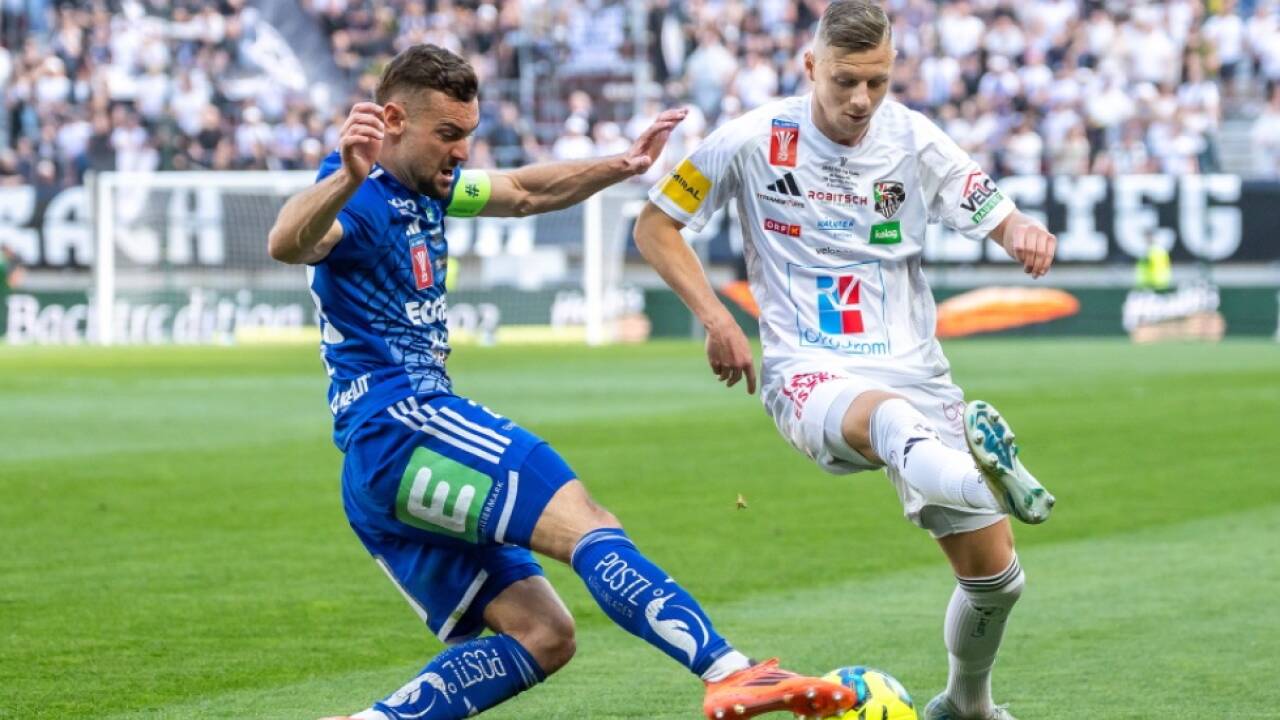 Umkämpfte Partie im Klagenfurter Wörtersee-Stadion 