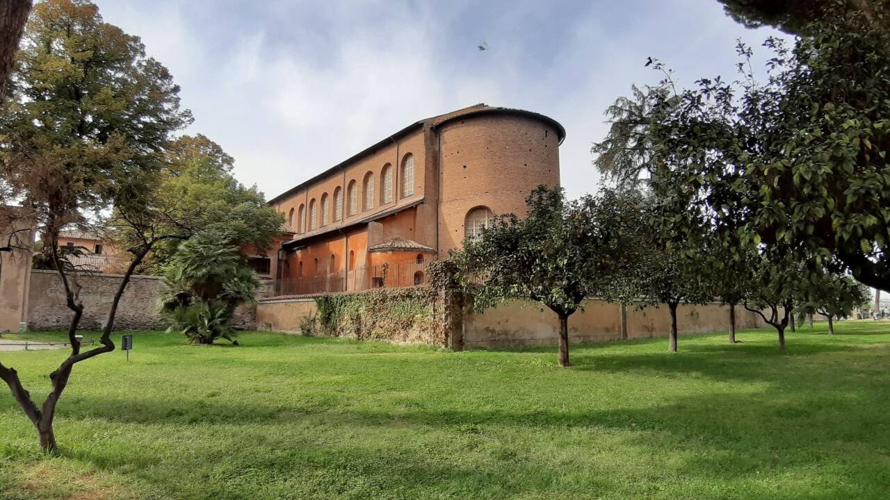 Duftender Orangenhain: Santa Sabina all’Aventino. 