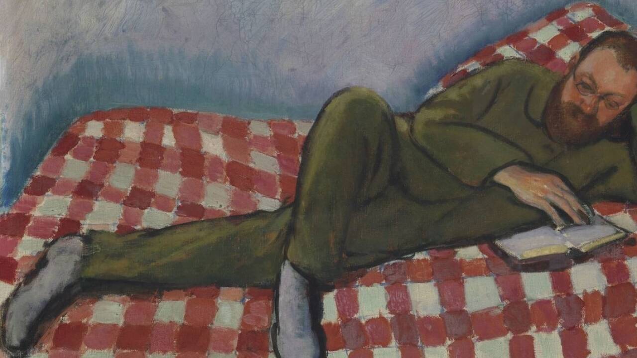 Olga Meerson, Porträt von Henri Matisse, 1911, Öl auf Leinwand, Privatsammlung.  