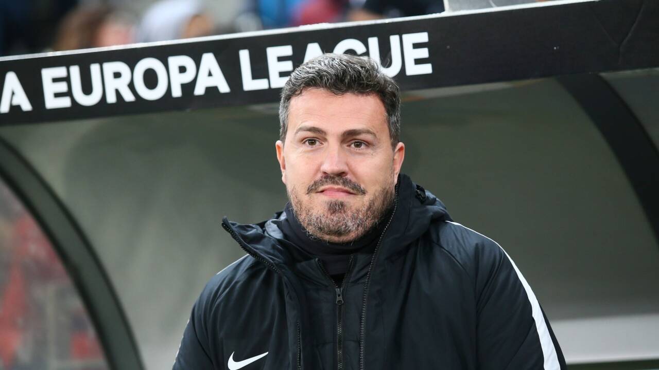 Red-Bull-Salzburg-Trainer Oscar Garcia. 