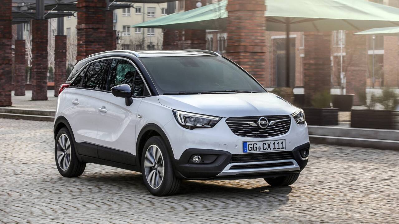 Zweites SUV im B-Segment von Opel, gebaut wird es in Saragossa: Der Crossland X. 