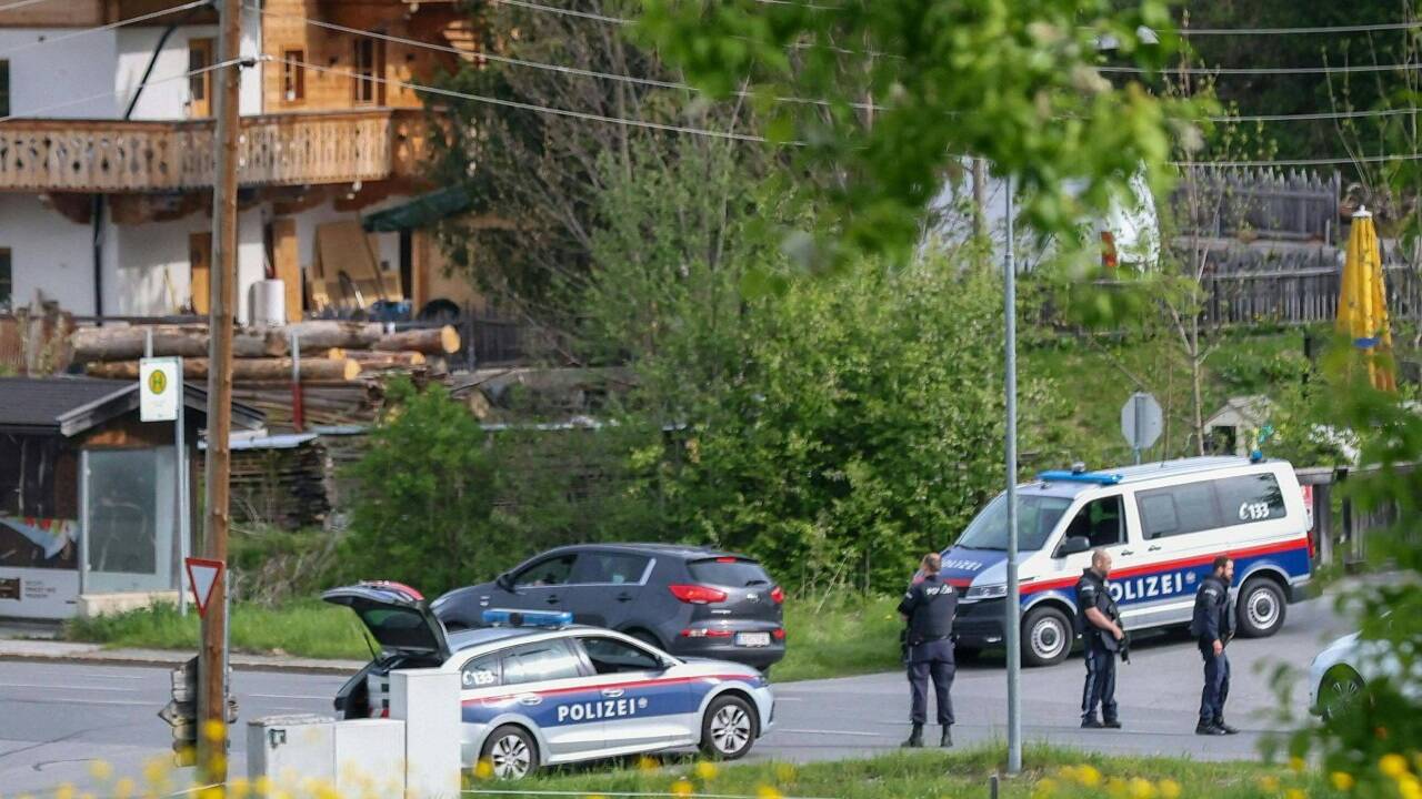 Polizei in Maria Alm. 