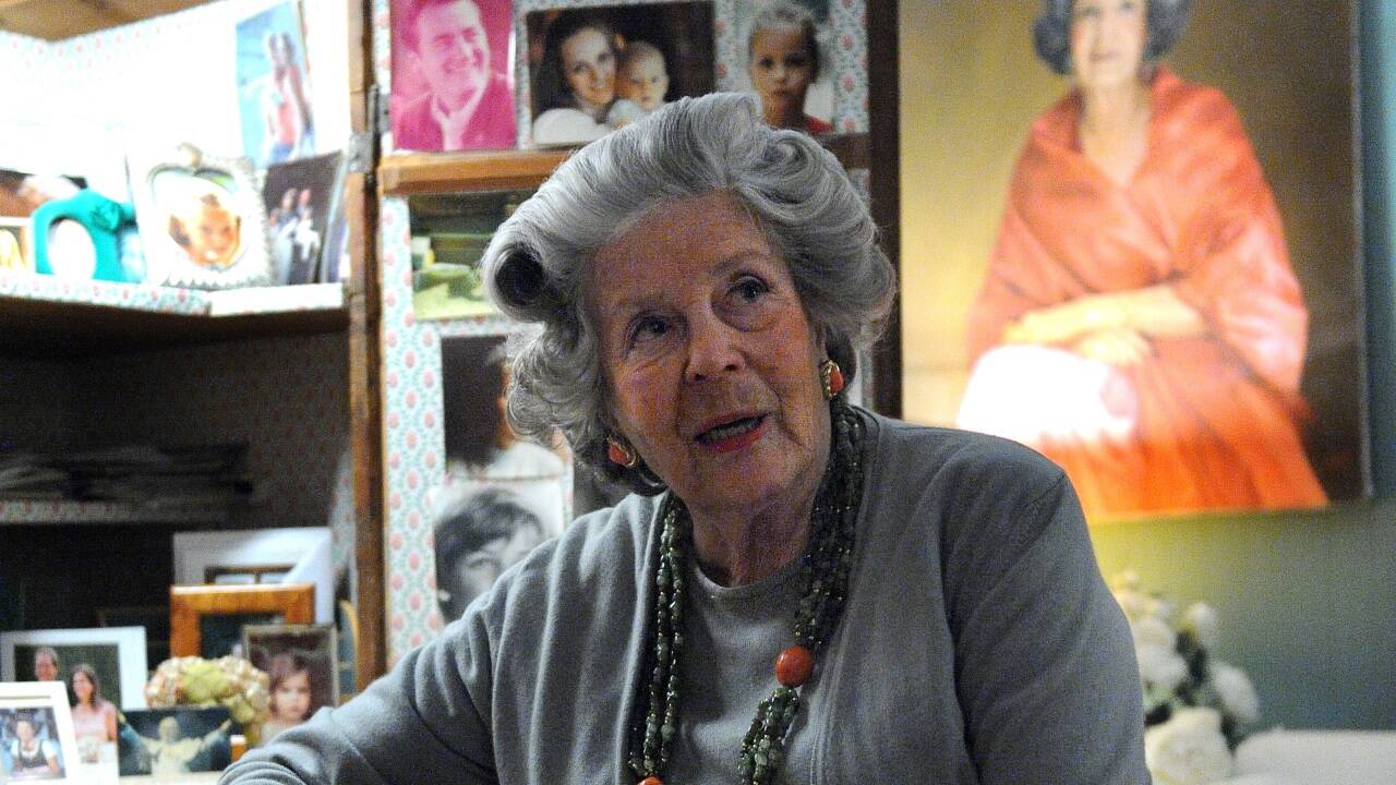 Marianne zu Sayn-Wittgenstein-Sayn 2009 in ihrem Haus in Fuschl, kurz vor ihrem 90. Geburtstag. Marianne zu Sayn-Wittgenstein-Sayn 2009 in ihrem Haus in Fuschl, kurz vor ihrem 90. Geburtstag.