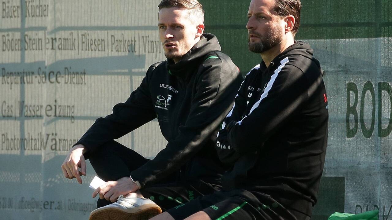 Während der Sportliche Leiter Christof Kopleder (l.) vergangene Woche mit sofortiger Wirkung freigestellt wurde, endet die Amtszeit von Mario Messner in Eugendorf erst im Sommer. 