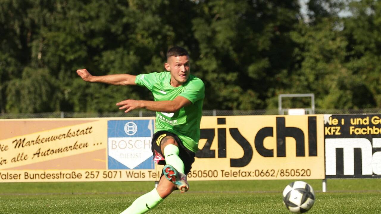 Petrit Nika wird ab Sommer in der Salzburger Liga auf Torejagd gehen. 