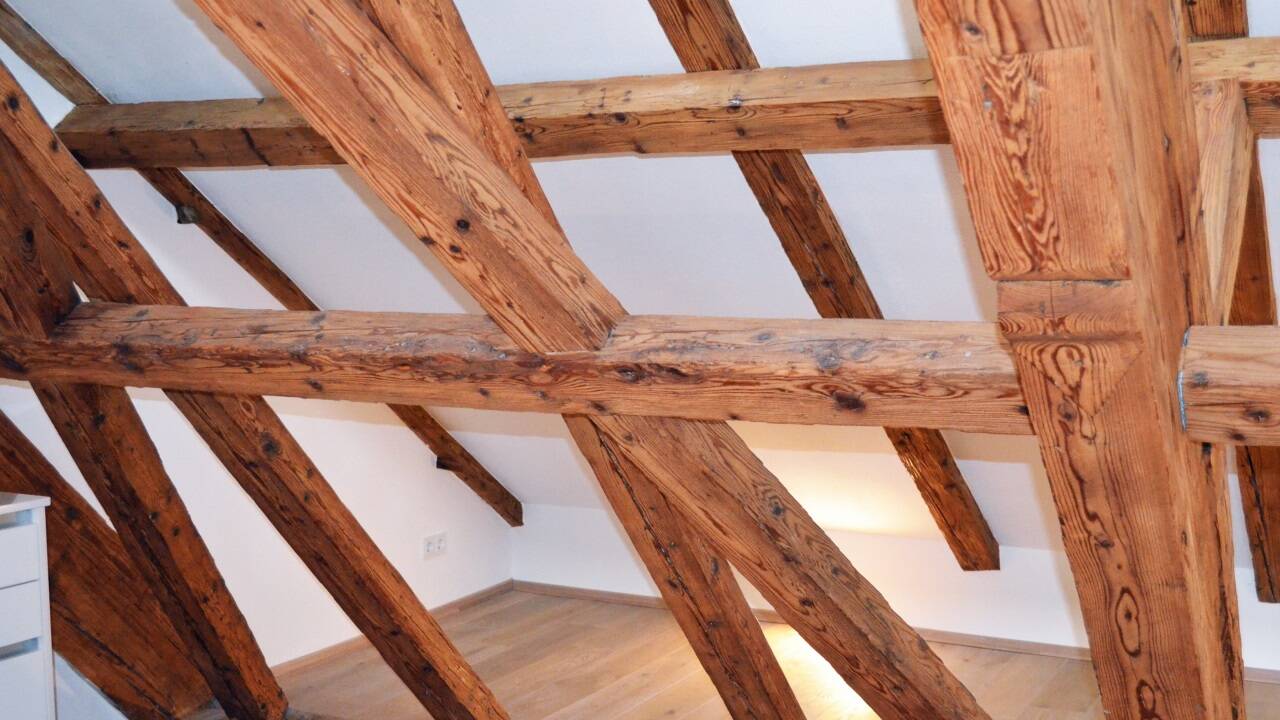 In historischen Räumen setzen alte Tramen markante Akzente. Aufgepeppt harmonieren sie bestens mit modernen Akzenten. In historischen Räumen setzen alte Tramen markante Akzente. Aufgepeppt harmonieren sie bestens mit modernen Akzenten.