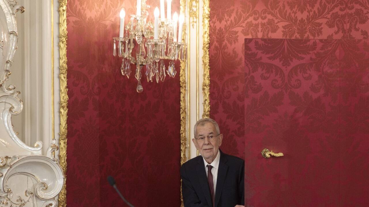 Bundespräsident Alexander Van der Bellen gratulierte dem neuen Papst. Bundespräsident Alexander Van der Bellen gratulierte dem neuen Papst.