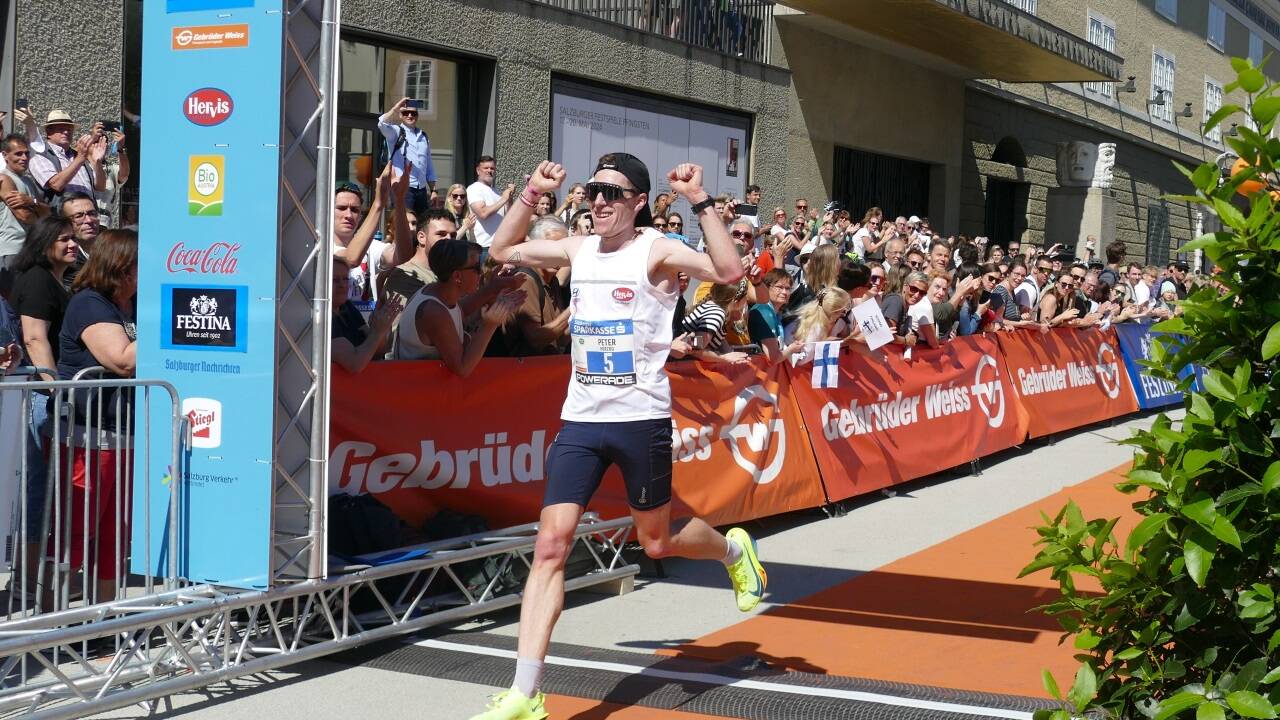 Umjubelter Sieger in Salzburg im Vorjahr: Peter Herzog.  