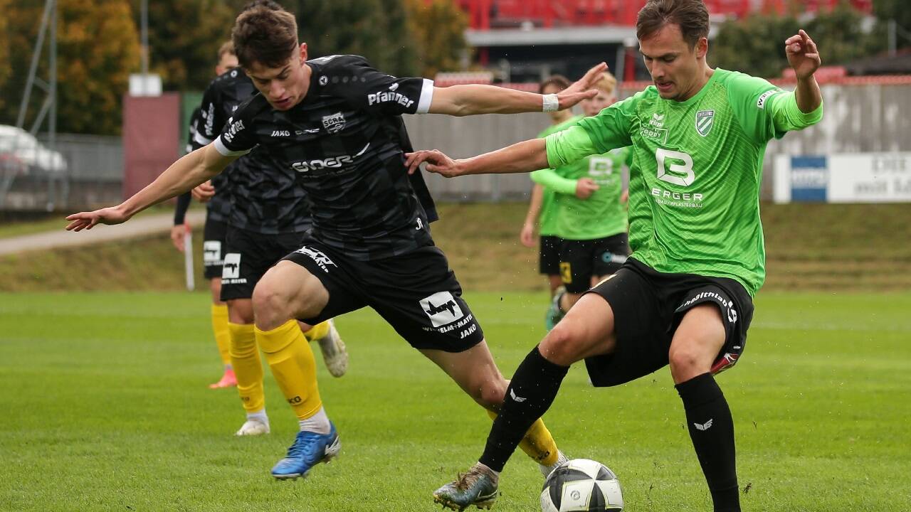 Grünaus Christian Schnöll (rechts) wechselt von der Regionalliga West in die Salzburger Liga. 
