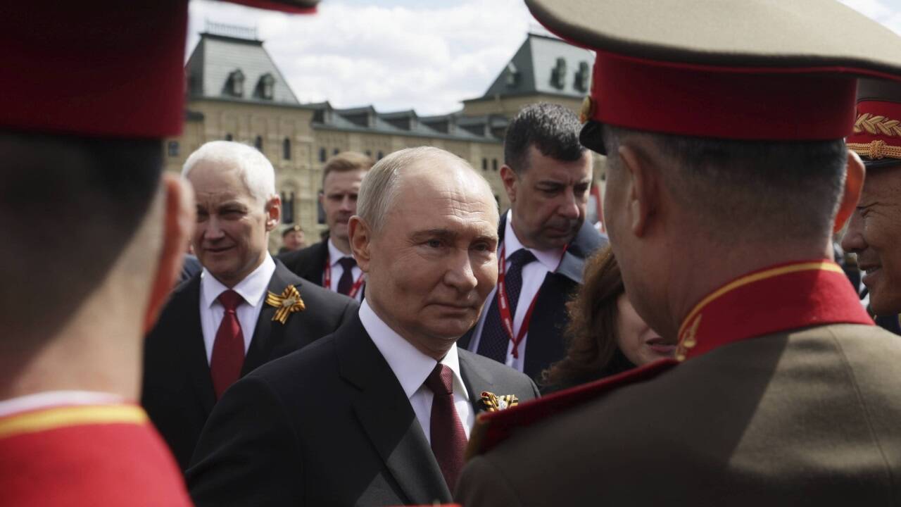 Putin sieht die Gerechtigkeit auf seiner Seite. 