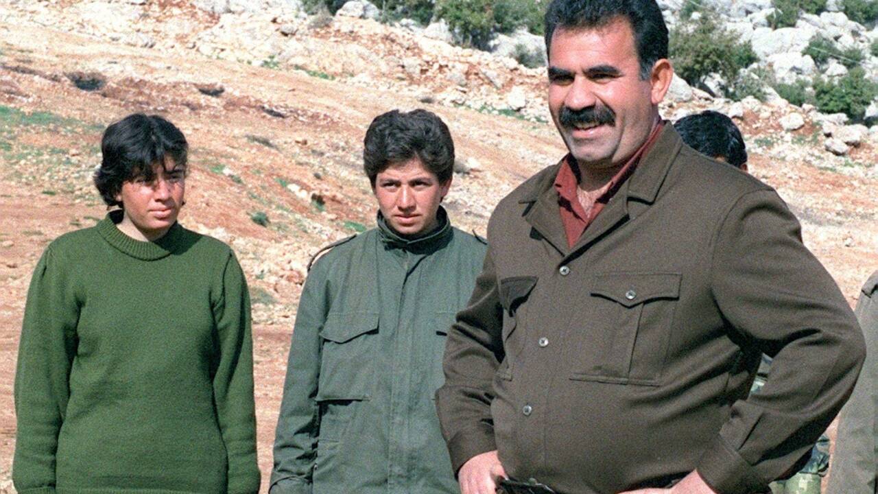 Abdullah Öcalan auf einem auf 1992 datierten Bild, aufgenommen im Libanon. Seit 1999 ist er in der Türkei in Haft. 