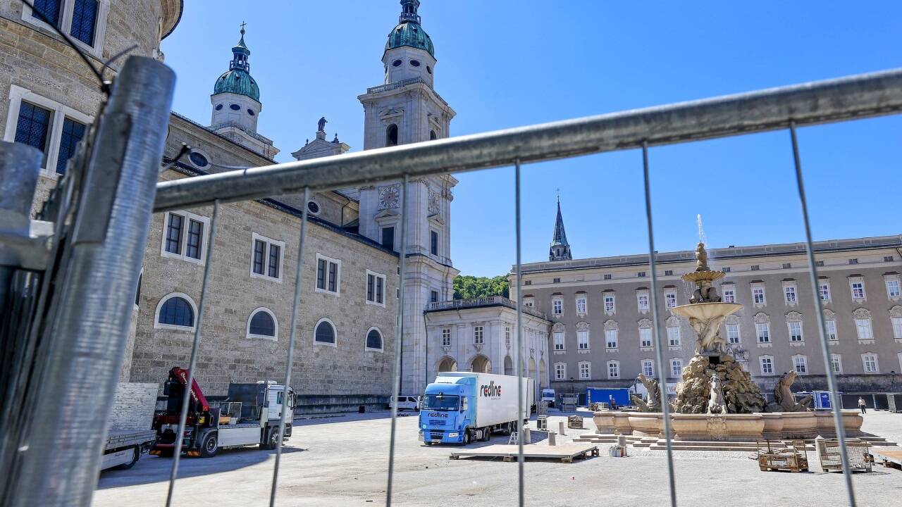 Der Mozartplatz in der Salzburger Altstadt wird ab dem Frühjahr 2026 neu gestaltet. 