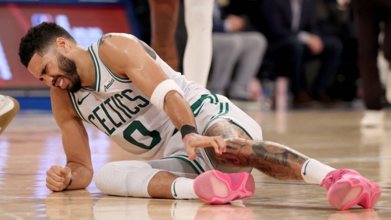 Jayson Tatum und die Boston Celtics sind am Boden 