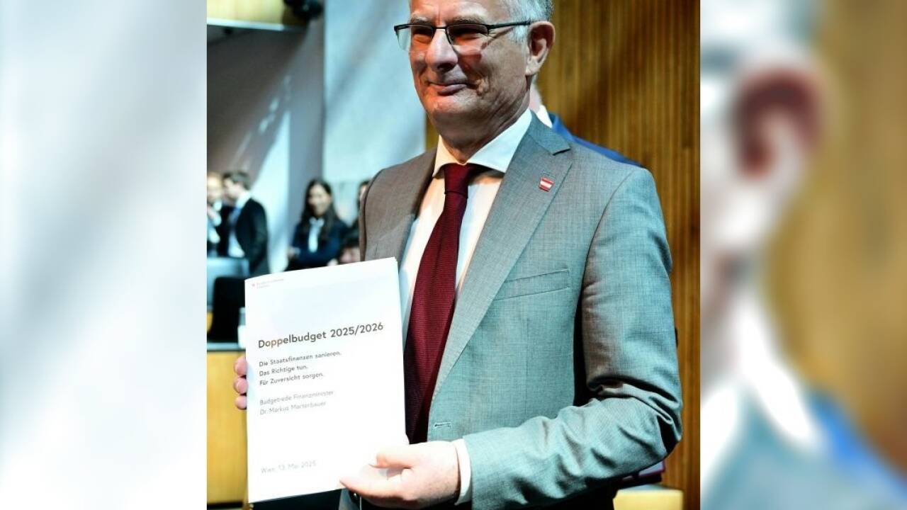 Finanzminister Markus Marterbauer präsentierte am Dienstag das Doppelbudget für 2025/2026. 