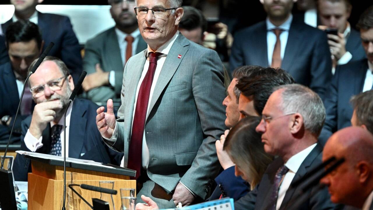 SPÖ-Finanzminister Marterbauer. SPÖ-Finanzminister Marterbauer.