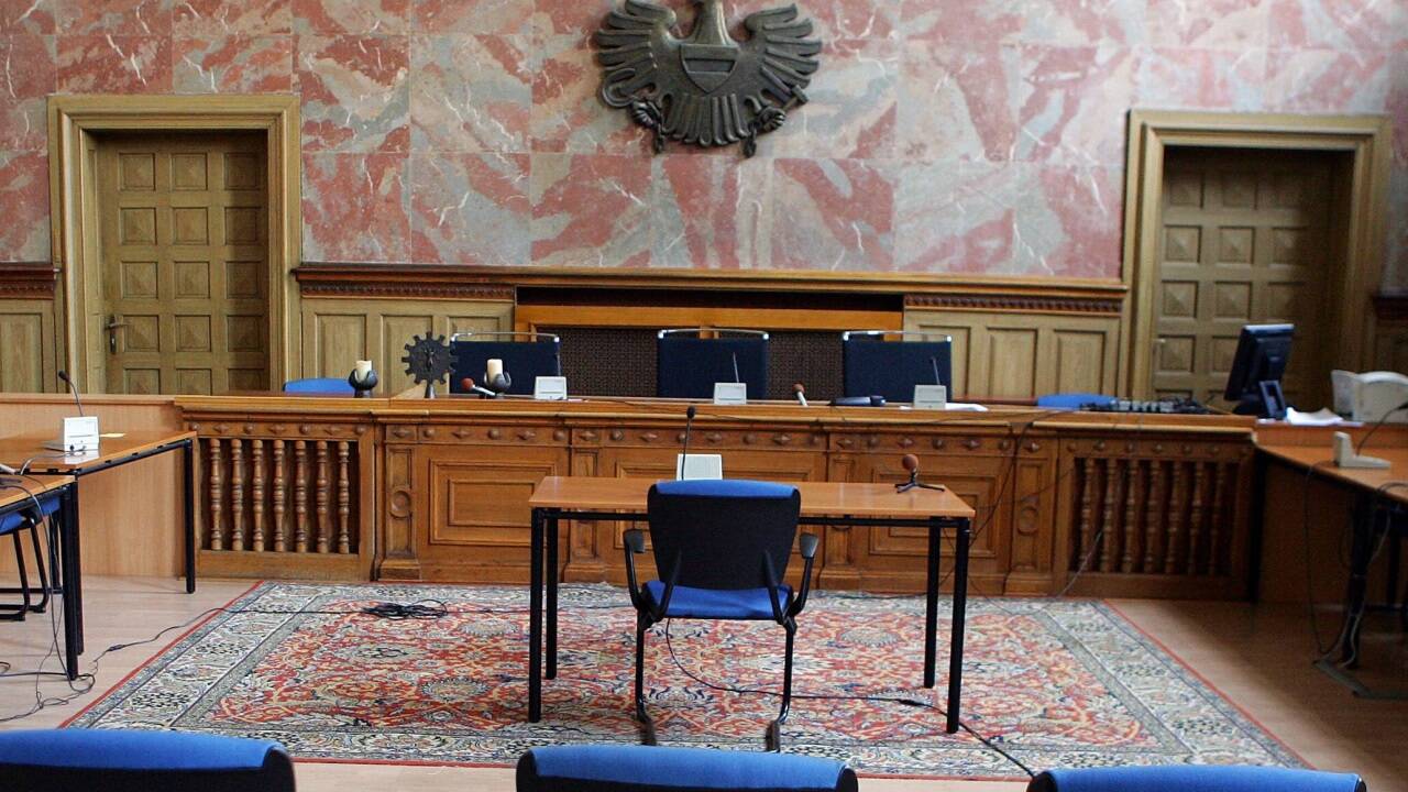 Ort des Prozesses gegen den 80-Jährigen war der Salzburger Schwurgerichtssaal.  