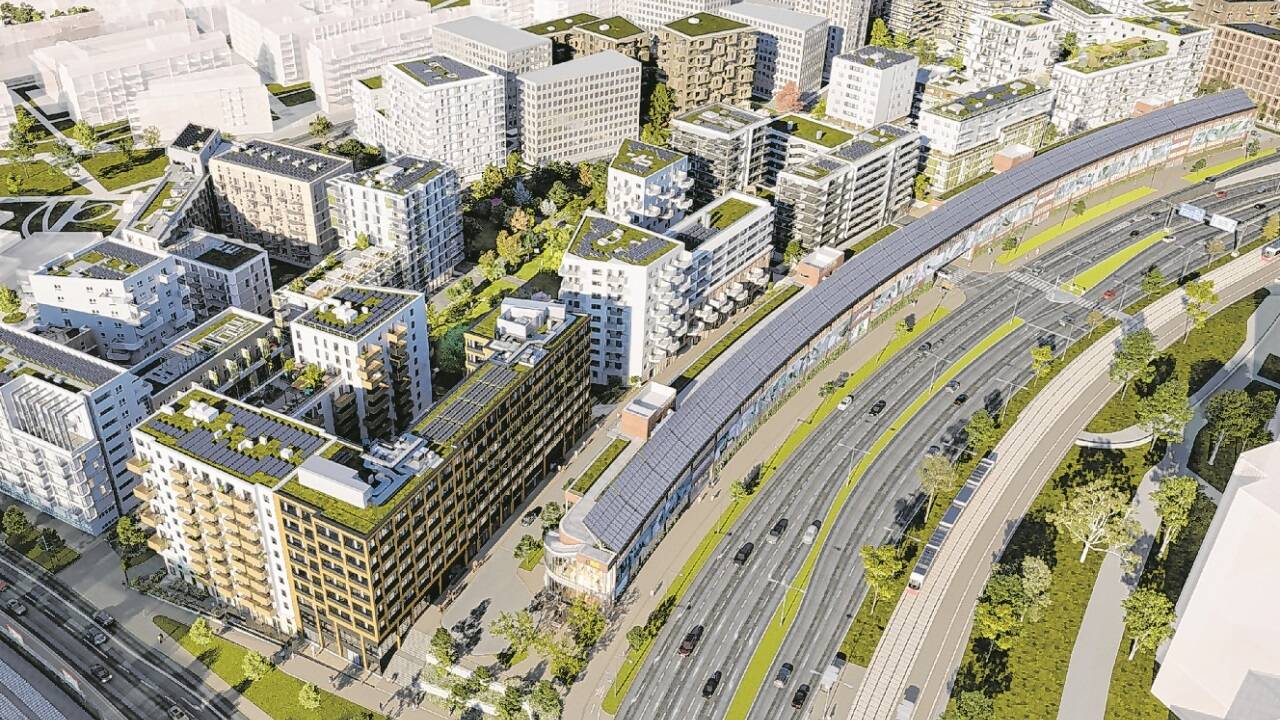 Im „Village im Dritten“ wird Energie künftig lokal produziert und verbraucht werden. 