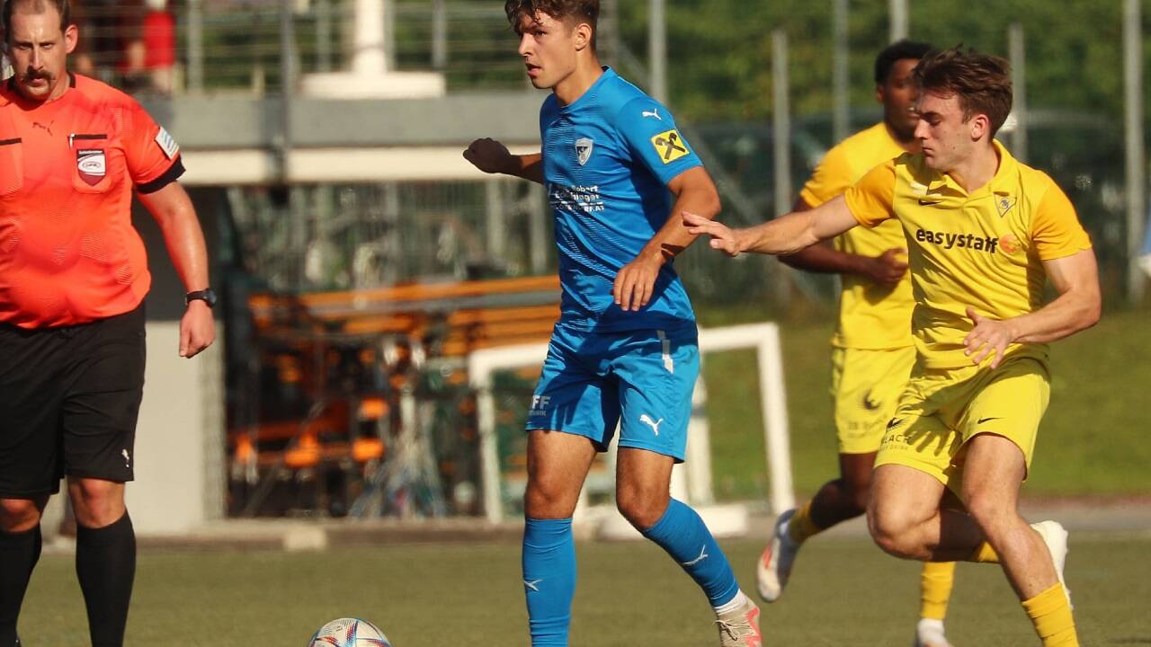 Bastian Kopelent (Mitte) und Co. besiegten Siezenheim. 