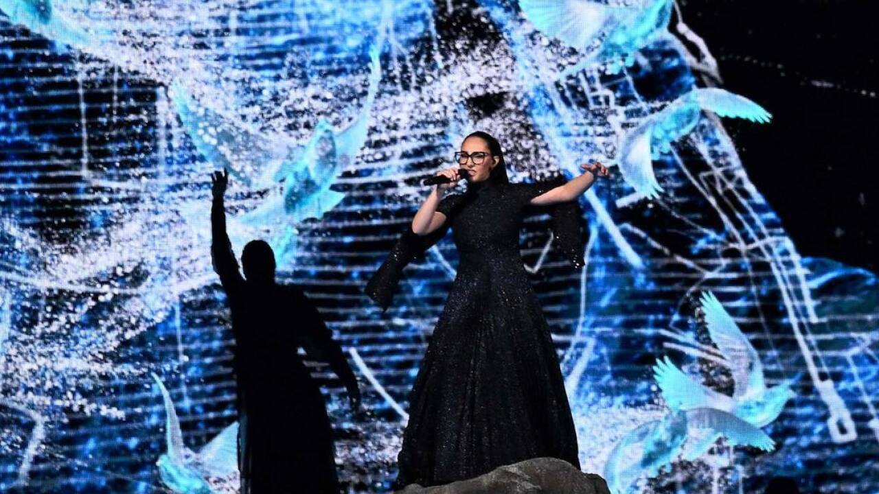 Auch die griechischen Sängerin Kladvia Papadopoulou konnte ins Finale gelangen. 