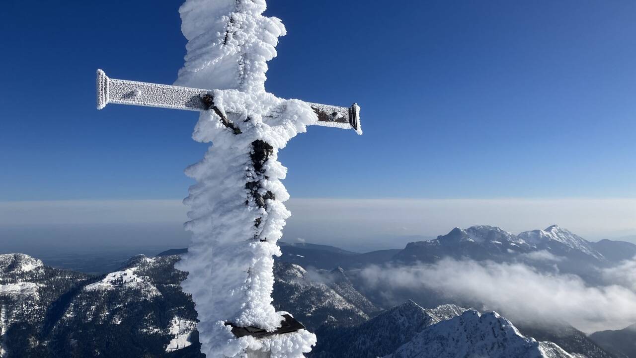 Helge Tschiedl, Tour zum Sonntagshorn (Unken) am 2. April.  Helge Tschiedl, Tour zum Sonntagshorn (Unken) am 2. April.