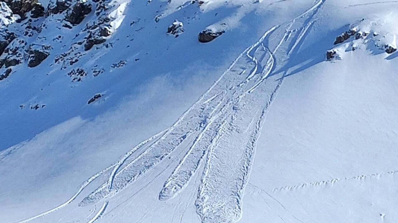 Alex Sperl, Tour zur Vorderen Großwandspitze (Obertauern) am 2. März.  Alex Sperl, Tour zur Vorderen Großwandspitze (Obertauern) am 2. März.