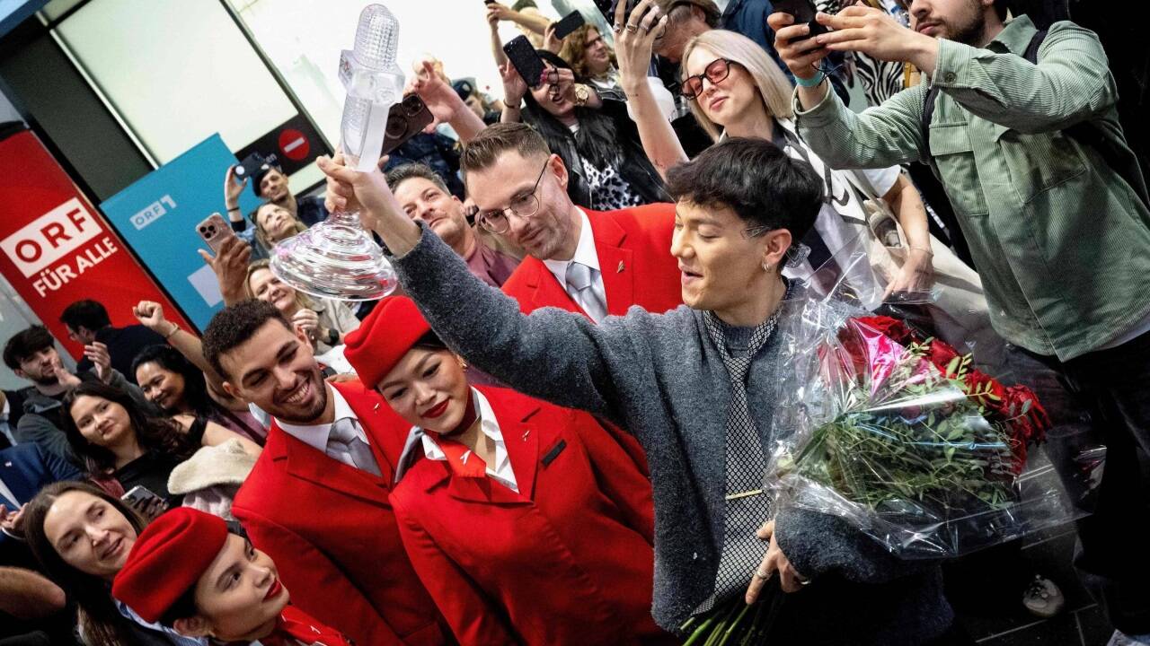 Umjubelt in Wien: ESC-Sieger JJ.  