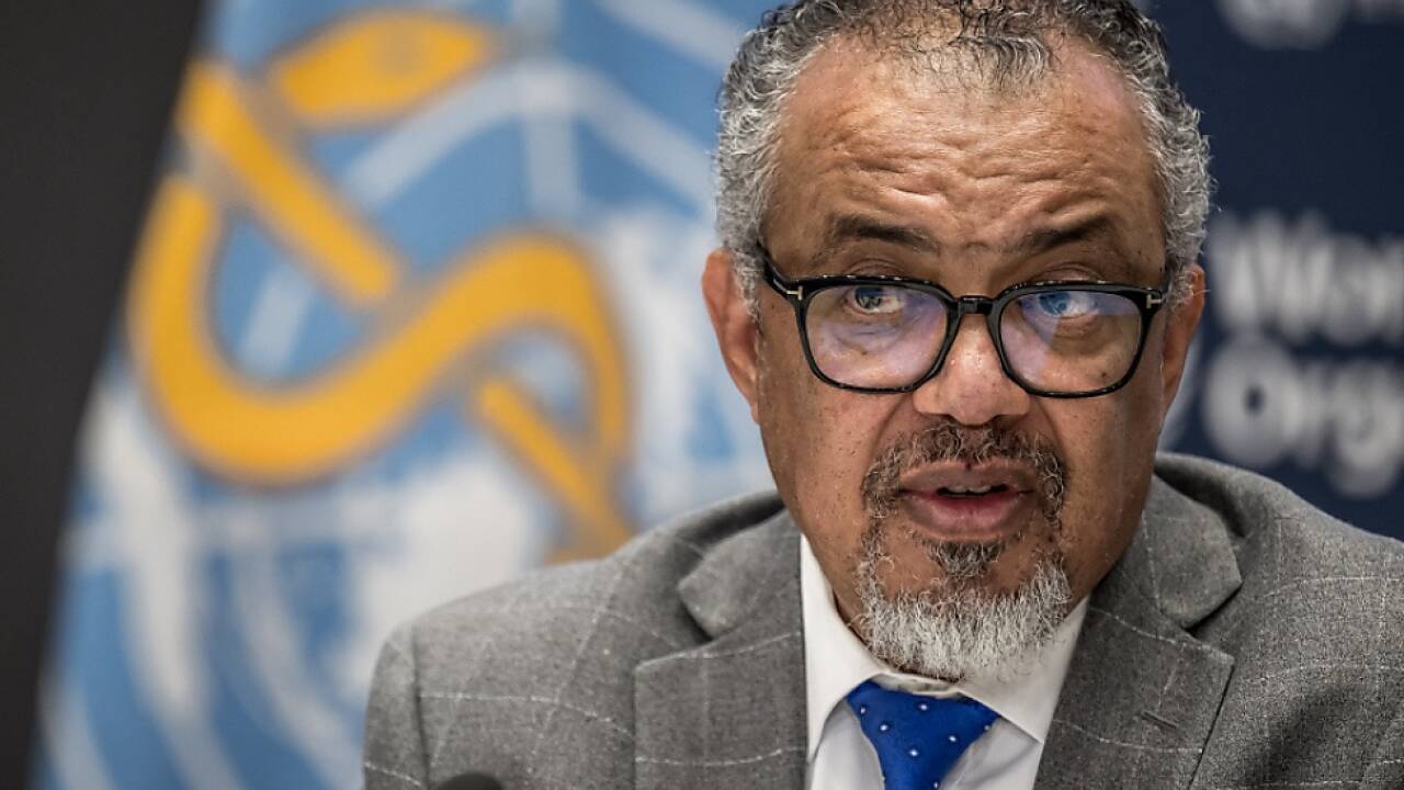 WHO-Chef Ghebreyesus hofft auf einen Beschluss des Pandemievertrags. WHO-Chef Ghebreyesus hofft auf einen Beschluss des Pandemievertrags.