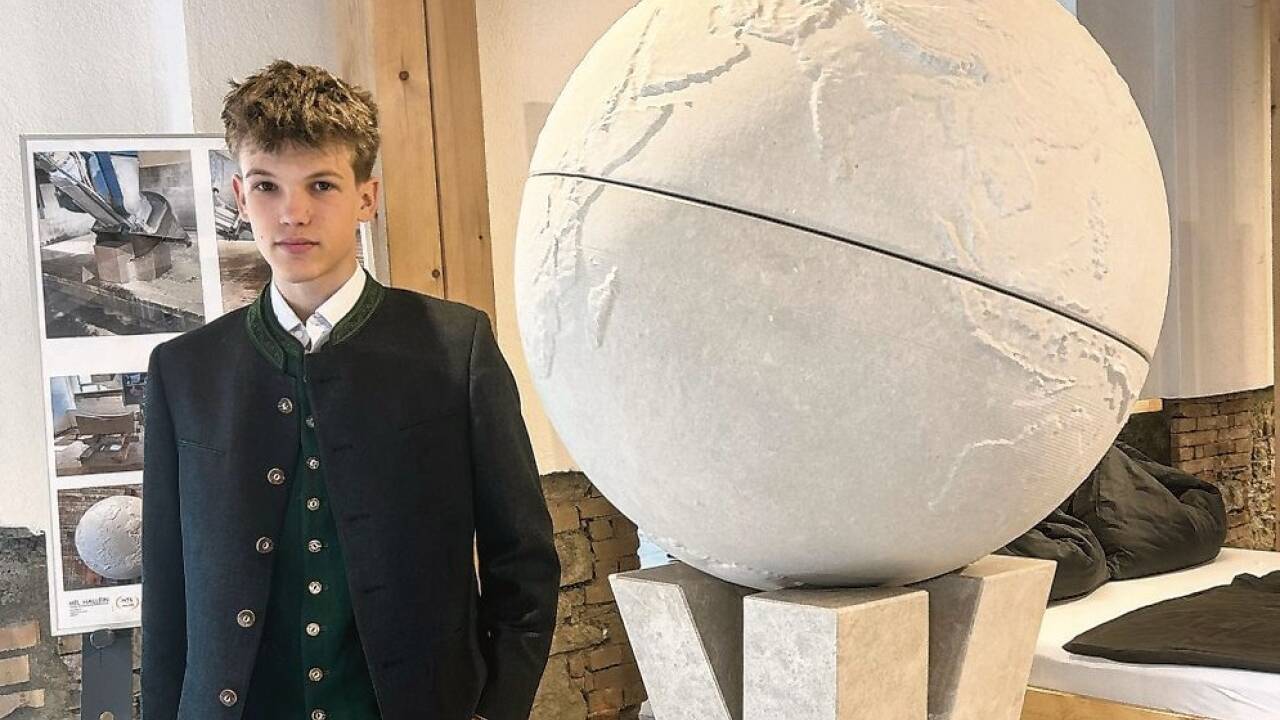 Vinzent Brucker investierte 200 Stunden in sein Projekt. 