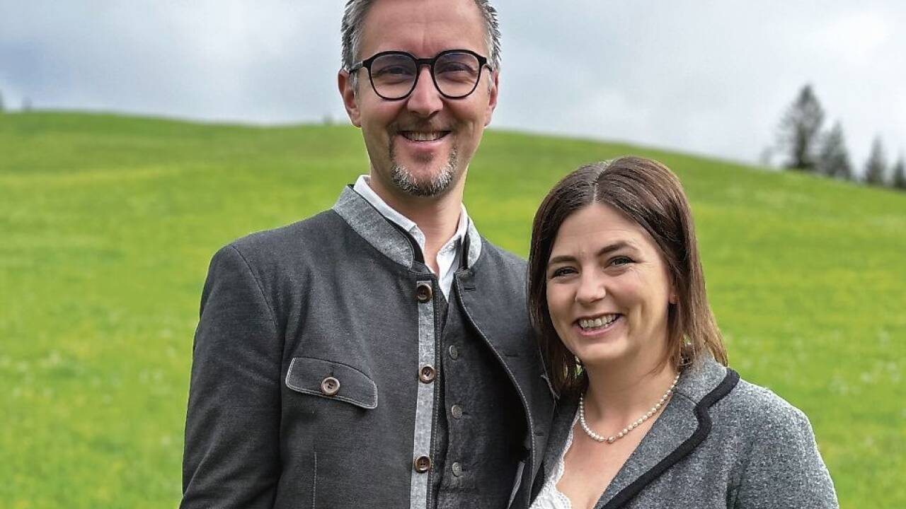 Die Inhaber Stefanie und Christoph Fuchsberger.  Die Inhaber Stefanie und Christoph Fuchsberger.