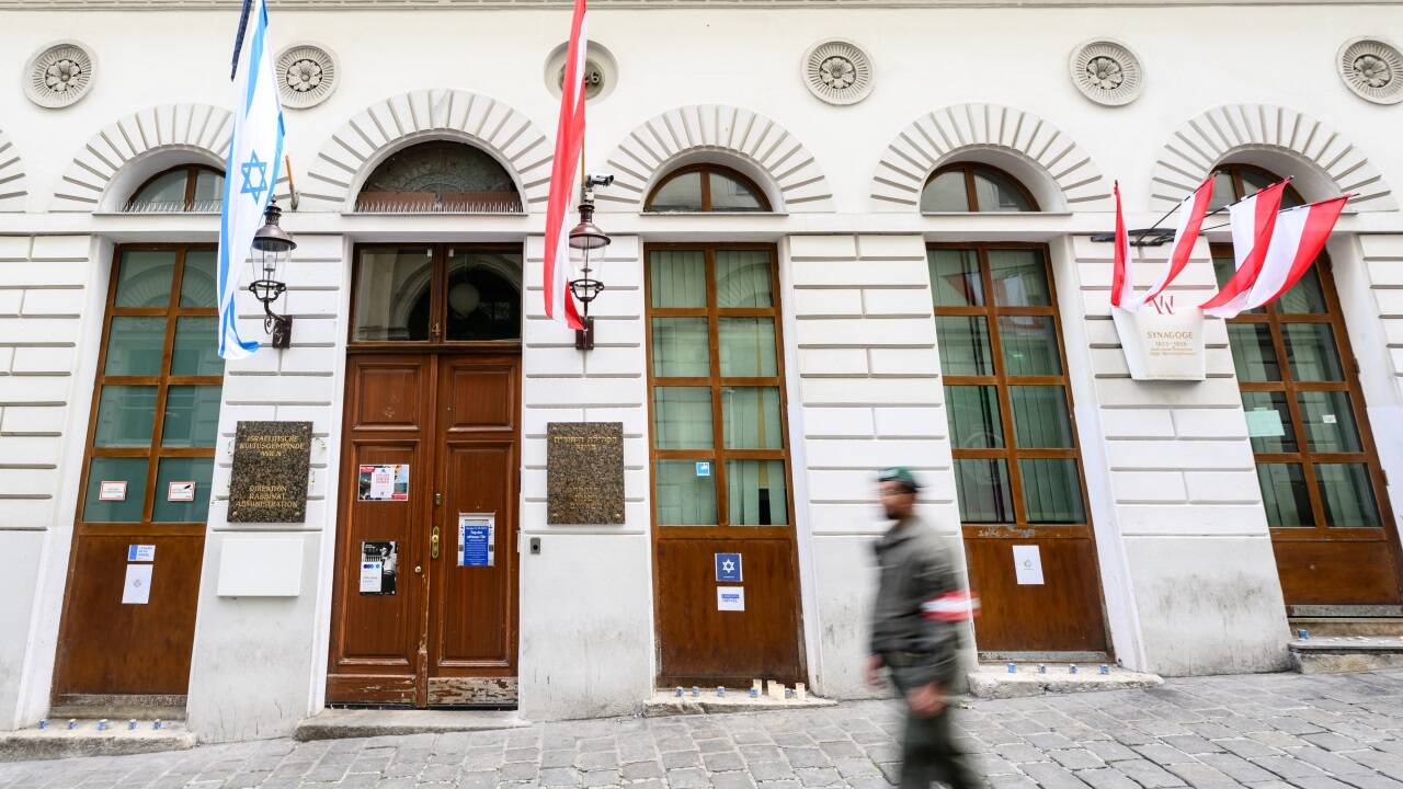 Der Stadttempel in der Wiener Innenstadt. Der Stadttempel in der Wiener Innenstadt.