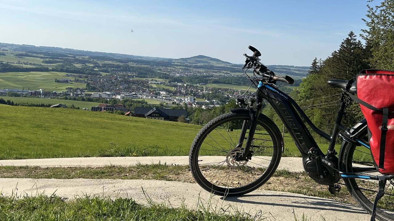 Radfahren ist in Eugendorf auch ein wichtiges touristisches Angebot. 