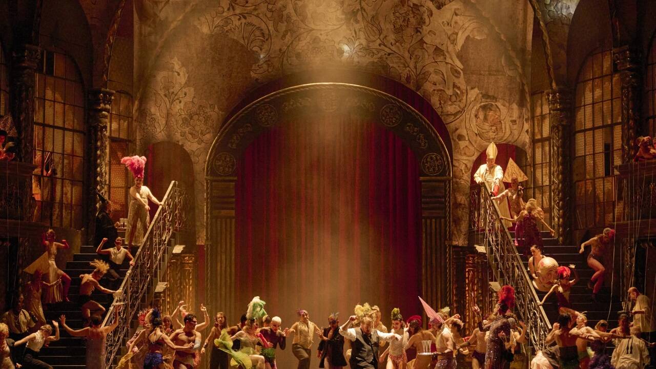 Szene aus „Tannhäuser“an der Wiener Staatsoper. 