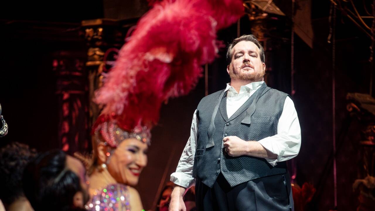 Ekaterina Gubanova als Venus, Clay Hilley als Tannhäuser. 