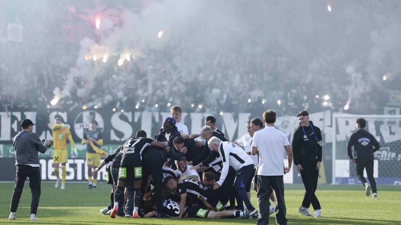 Sturm Graz kann feiern. 