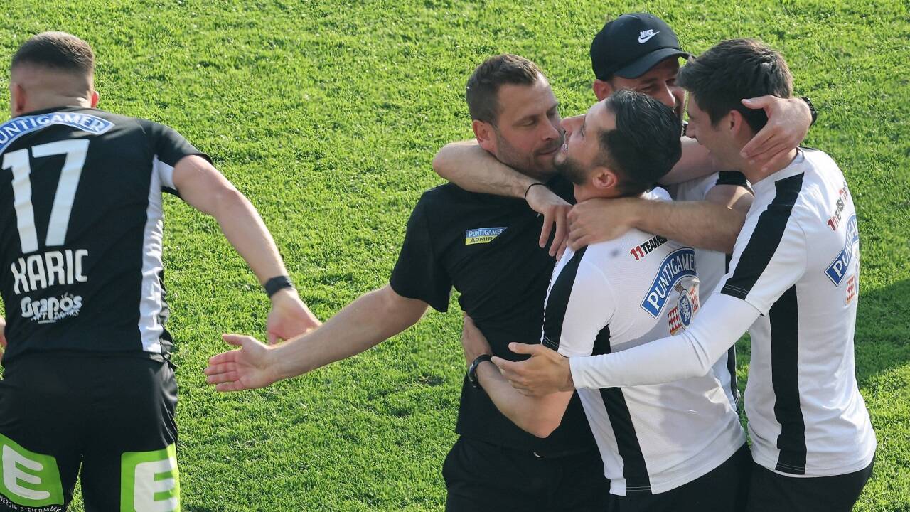Sturm Graz kann feiern. 