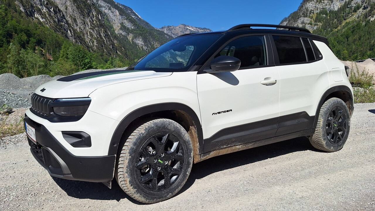 Jeep Avenger: im Gelände eine Macht. Jeep Avenger: im Gelände eine Macht.