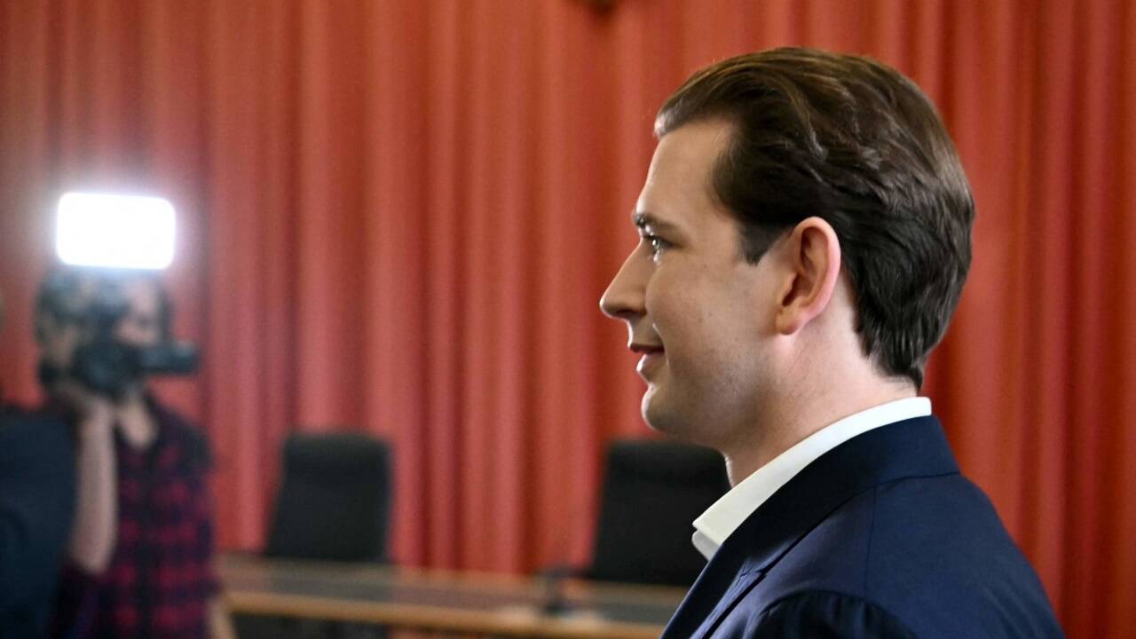 Ex-Kanzler Sebastian Kurz freut sich über den Freispruch. 