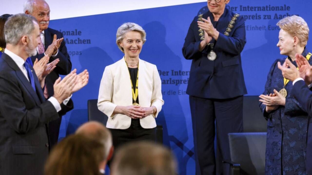 Applaus für von der Leyen 