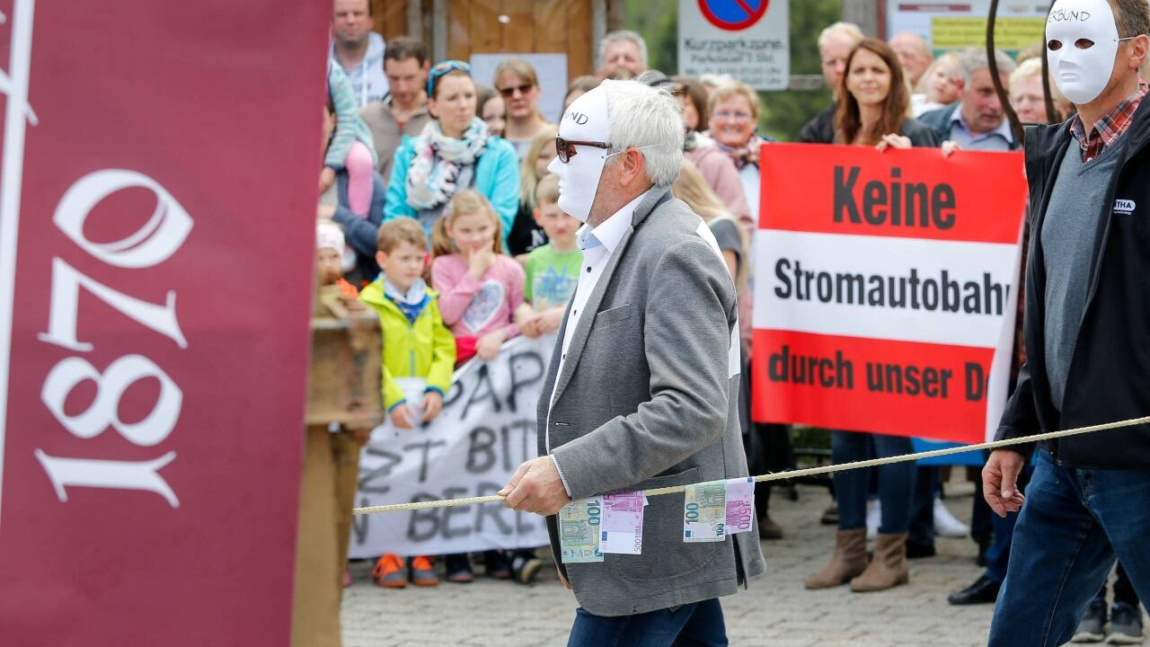 Adnet war eines der Zentren des Widerstands, wie z. B. bei einer Aktion 2019. 