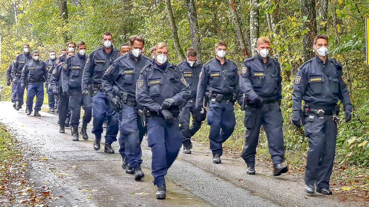 Großaufgebote der Polizei bei 380-kV-Demos, wie (in der Coronazeit) 2020 am Dax Lueg, waren schon ein gewohntes Bild. 