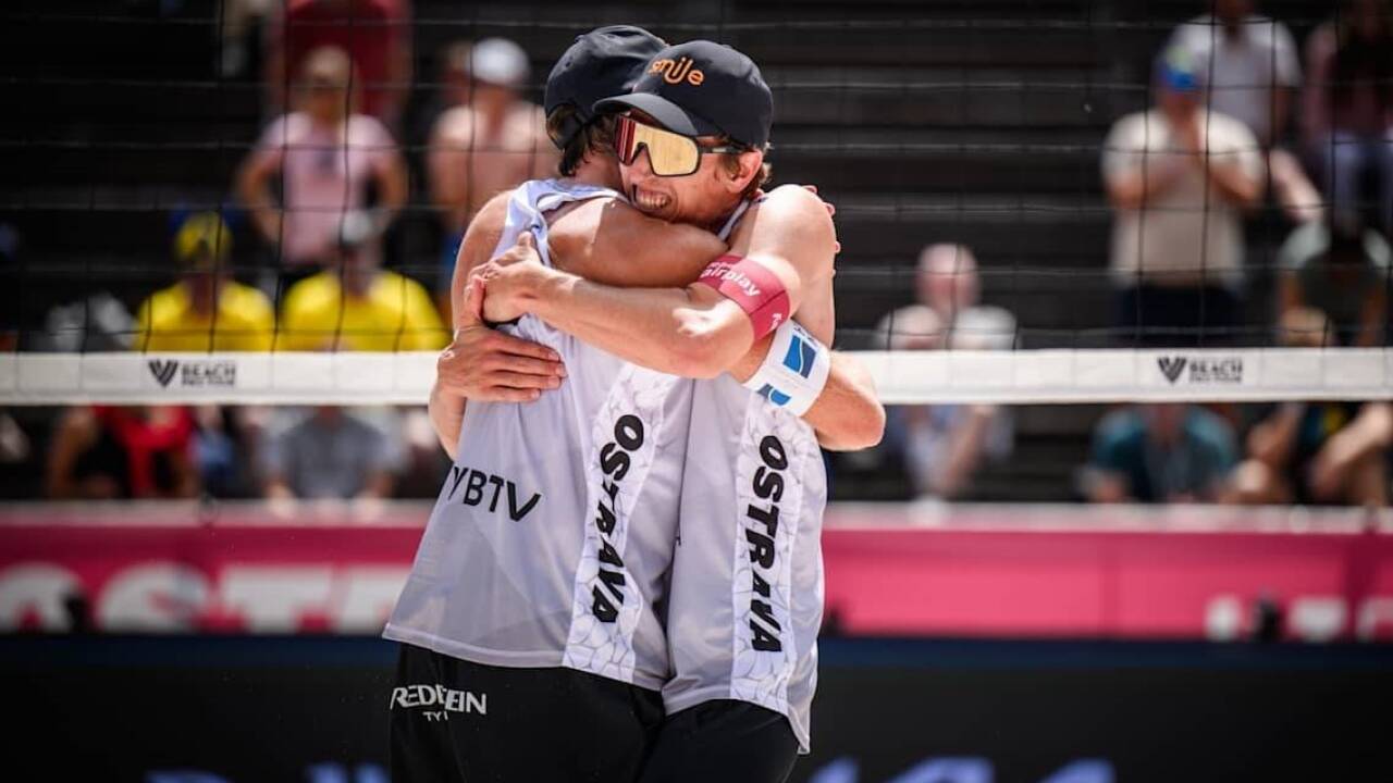 Hörl und Pristauz treffen auf die Olympiasieger.  