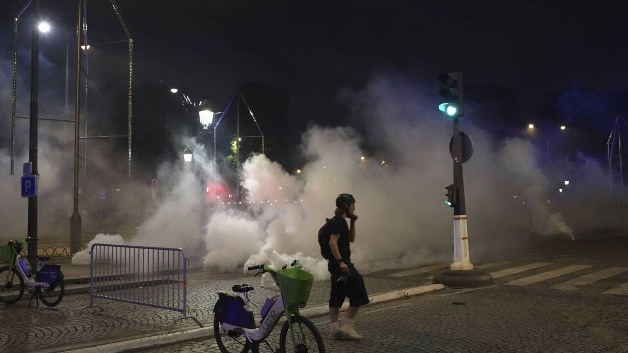 Chaotische Szenen in französischer Hauptstadt 