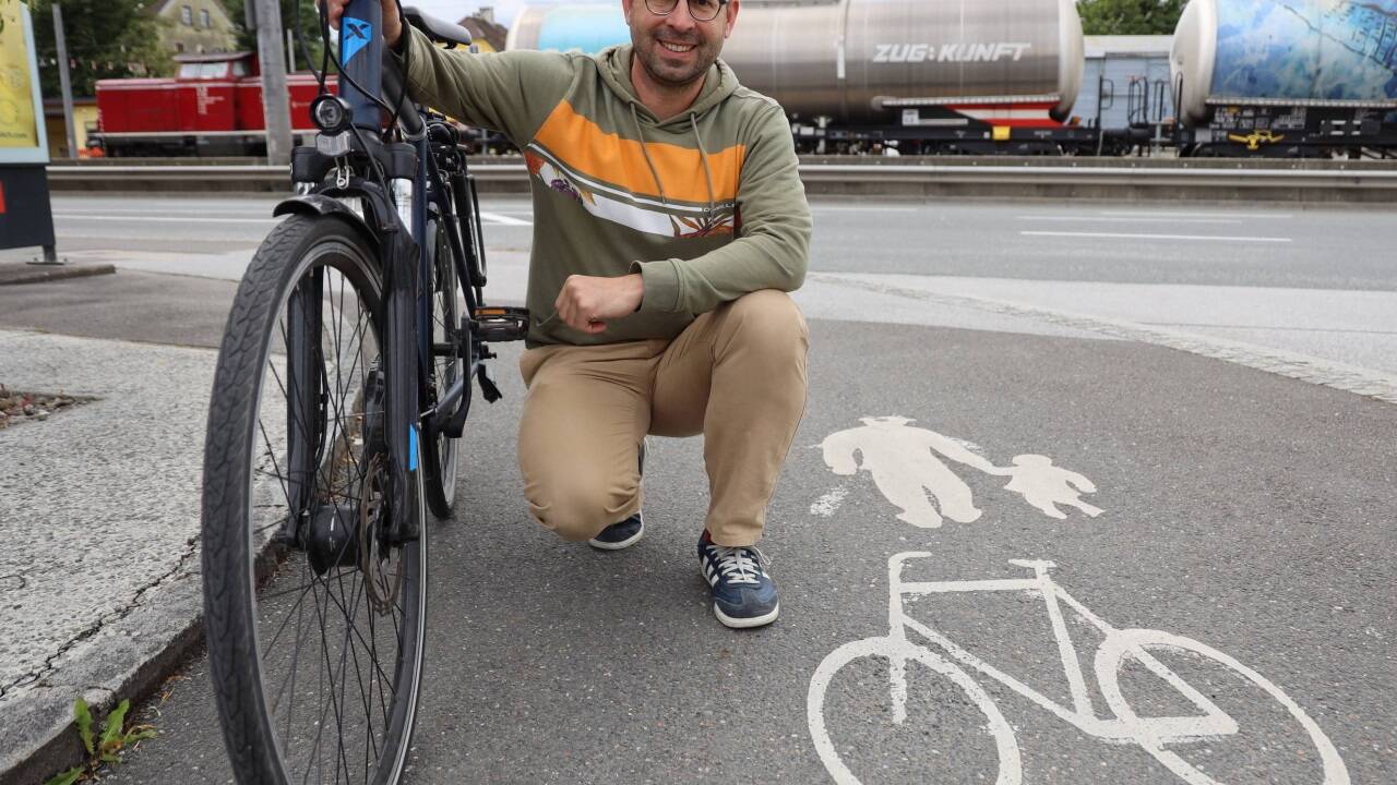 Forscher Martin Loidl errechnete ein ideales Radwegnetz.  
