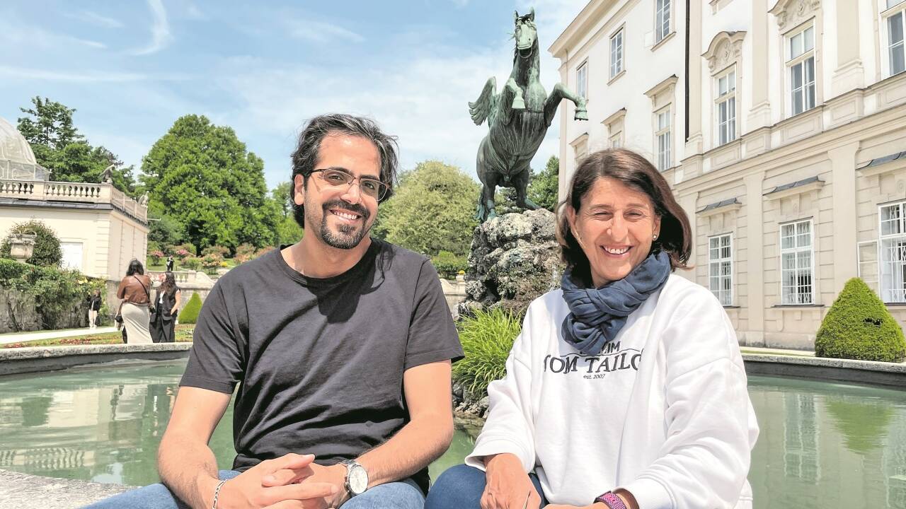 Sari Kteileh hat im „Team Vielfalt“ eine große Stütze gefunden, als er neu in Salzburg war.Bild: grabler Sari Kteileh hat im „Team Vielfalt“ eine große Stütze gefunden, als er neu in Salzburg war.Bild: grabler