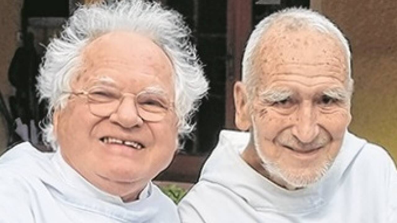 Pater Johannes Pausch OSB und Bruder David Steindl-Rast OSB. Pater Johannes Pausch OSB und Bruder David Steindl-Rast OSB.