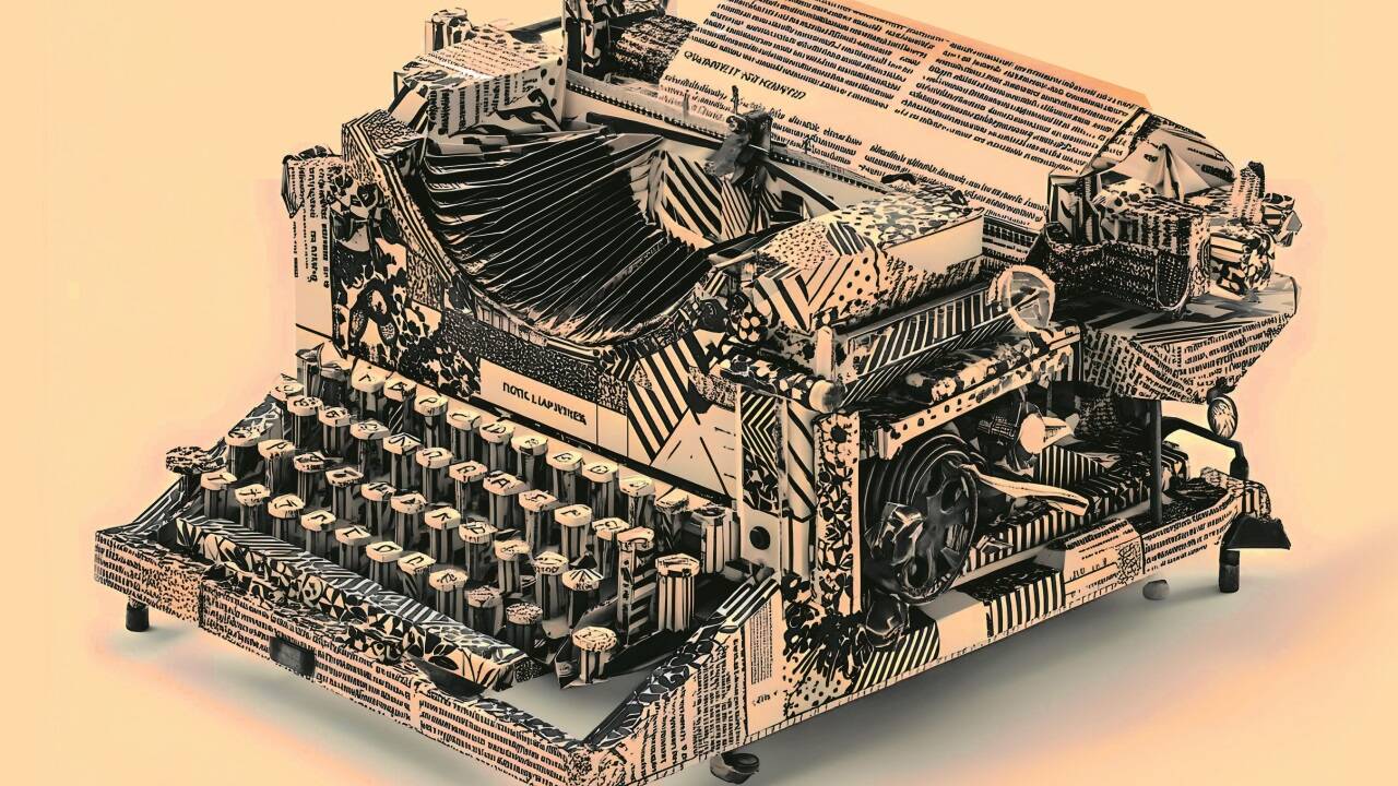 Schreibmaschine. 