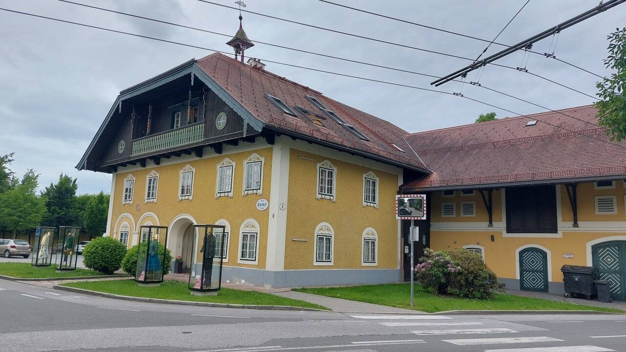Der Rochus(meier)hof in Salzburg-Maxglan.  